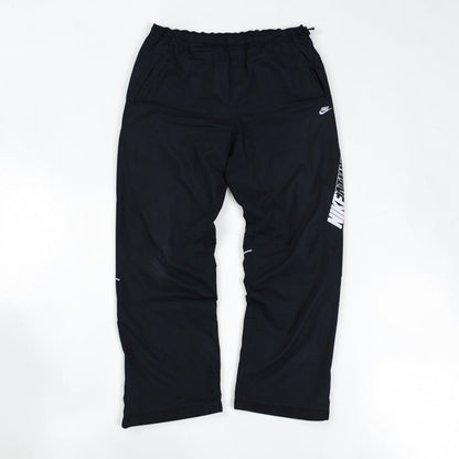 RARE 2000s Nike Trackpants Black - (XL)