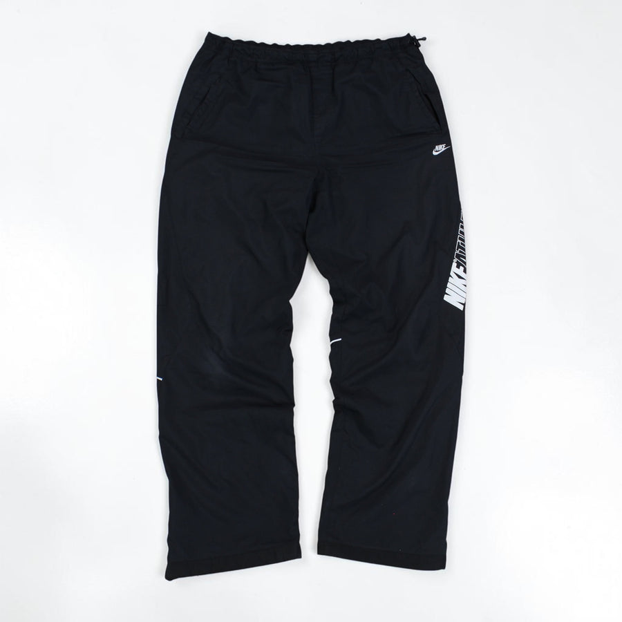 RARE 2000s Nike Trackpants Black - (XL) | PREMIUM