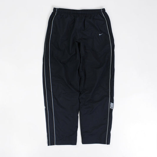 SUPER RARE 2000s Nike Trackpants Black - (L)