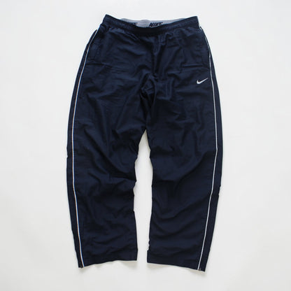 RARE 2000s Nike Trackpants Navy - (L)