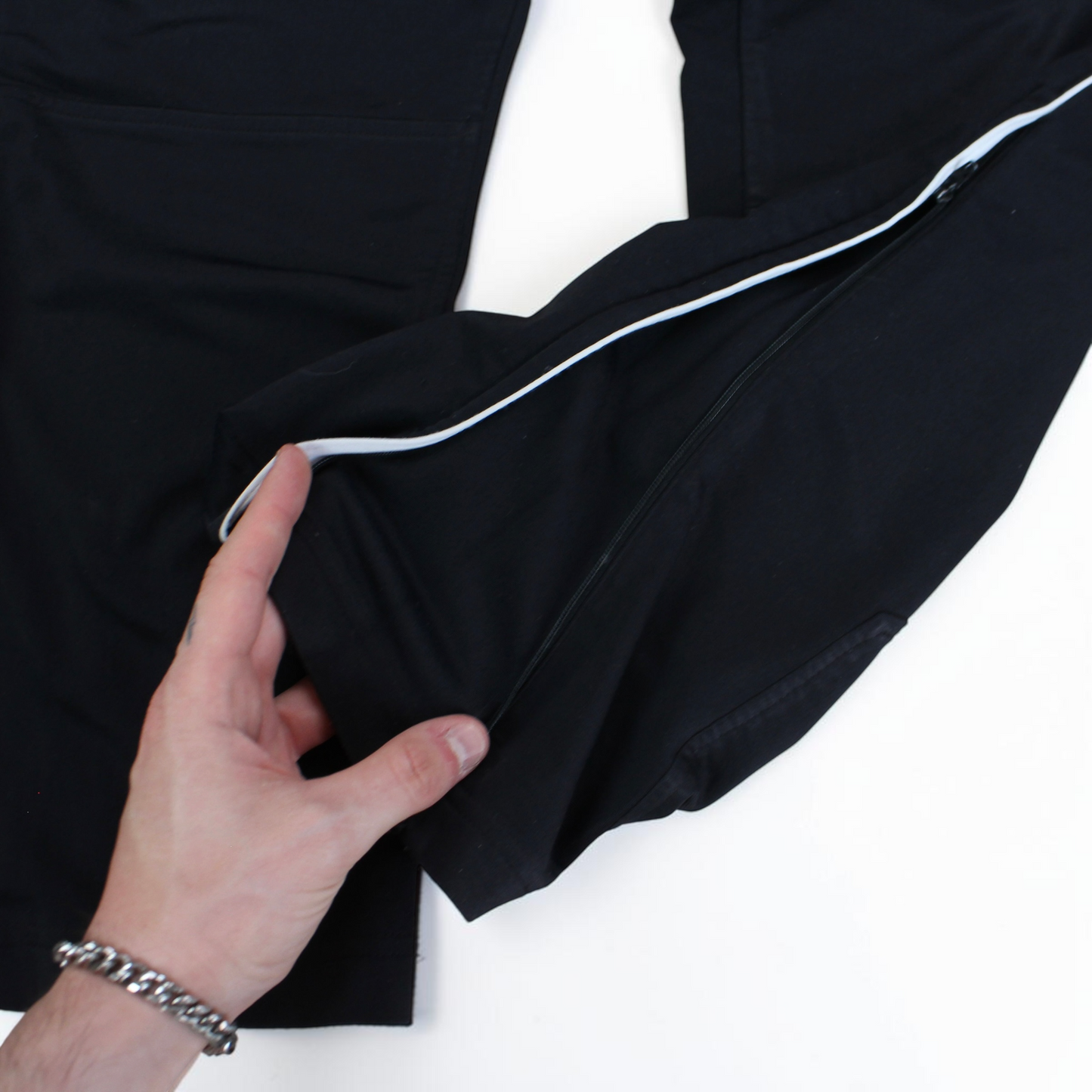 2000s Nike Trackpants Black - (L)