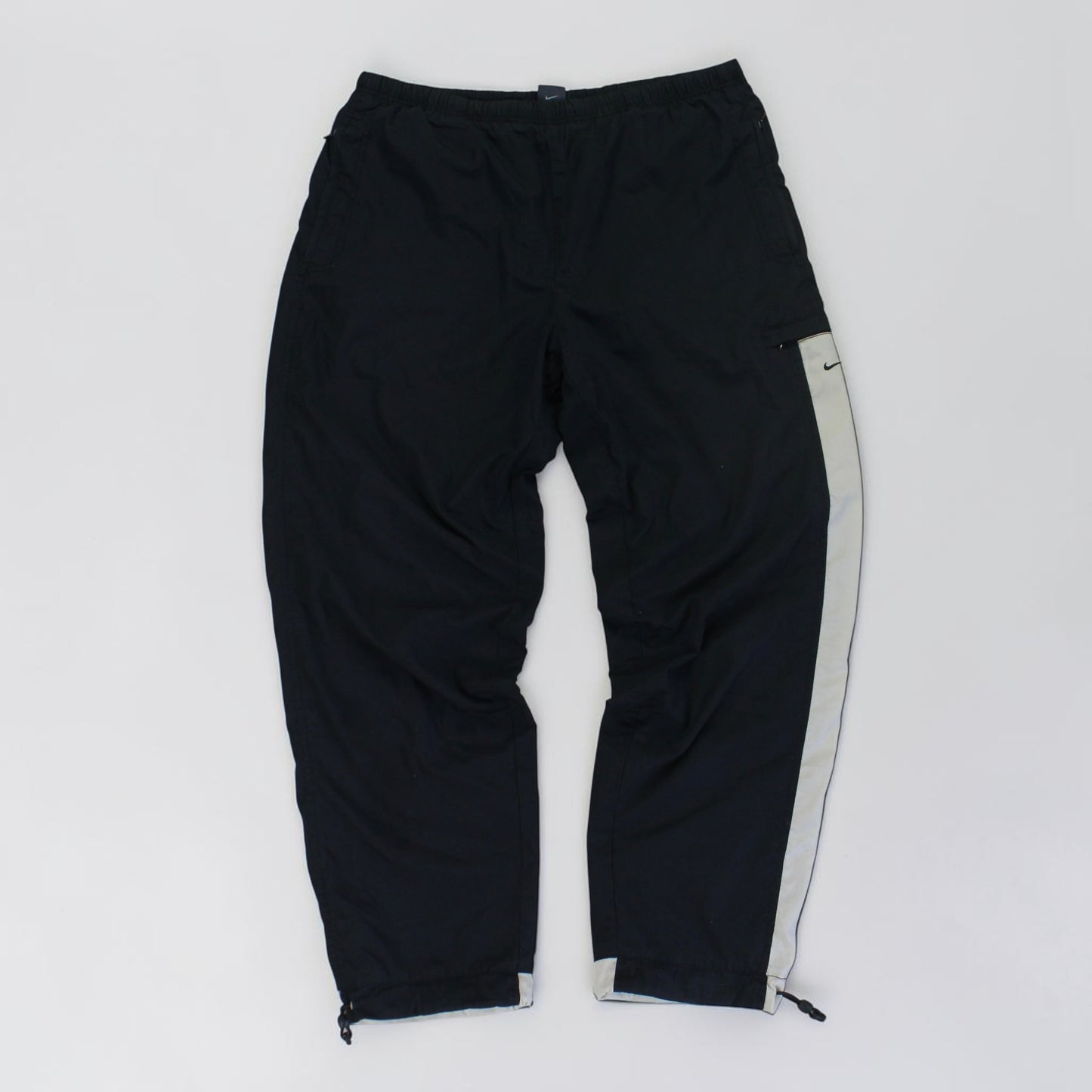 RARE 2000s Nike Trackpants Black - (L)