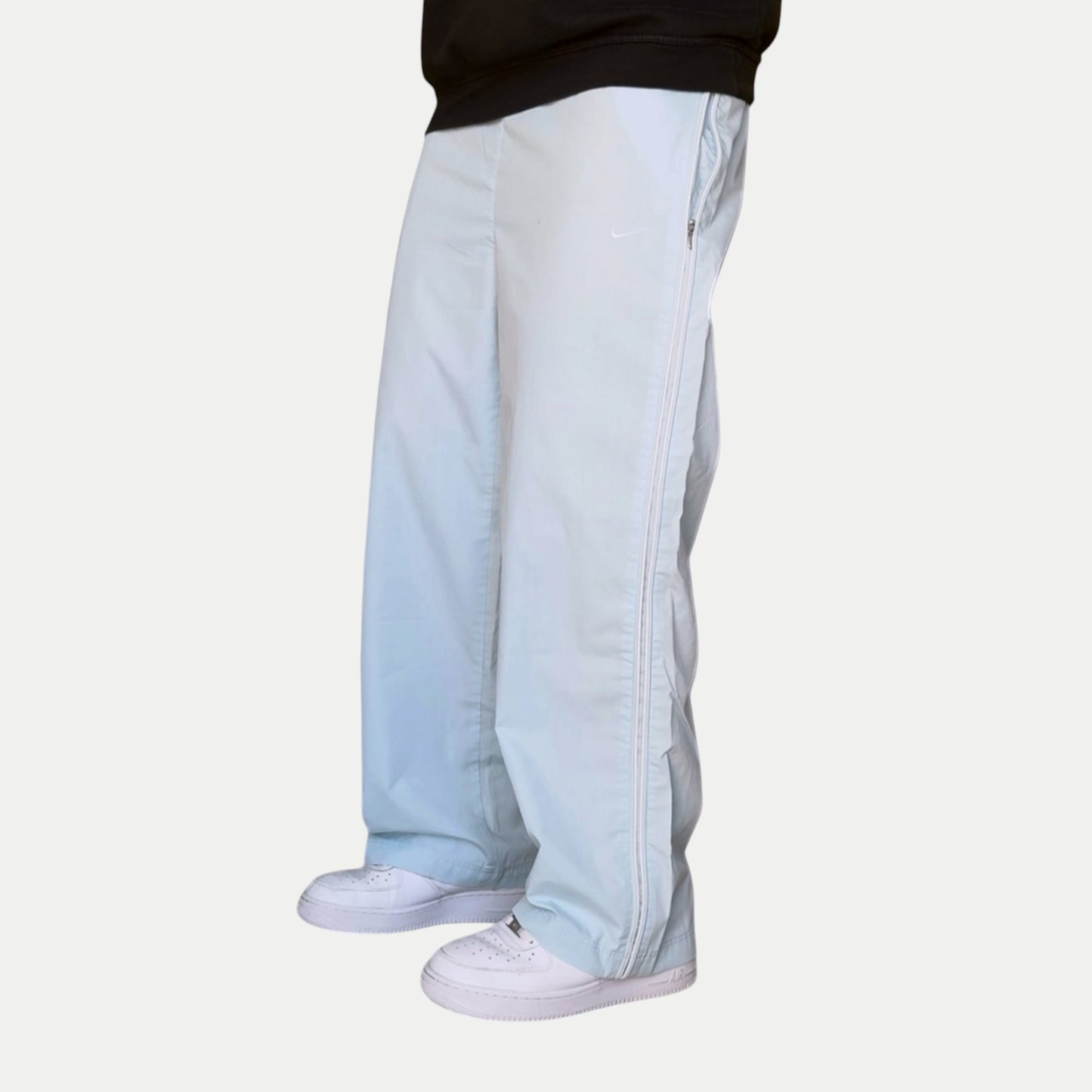 ULTRA RARE 2000s Nike Trackpants Blue - (L)
