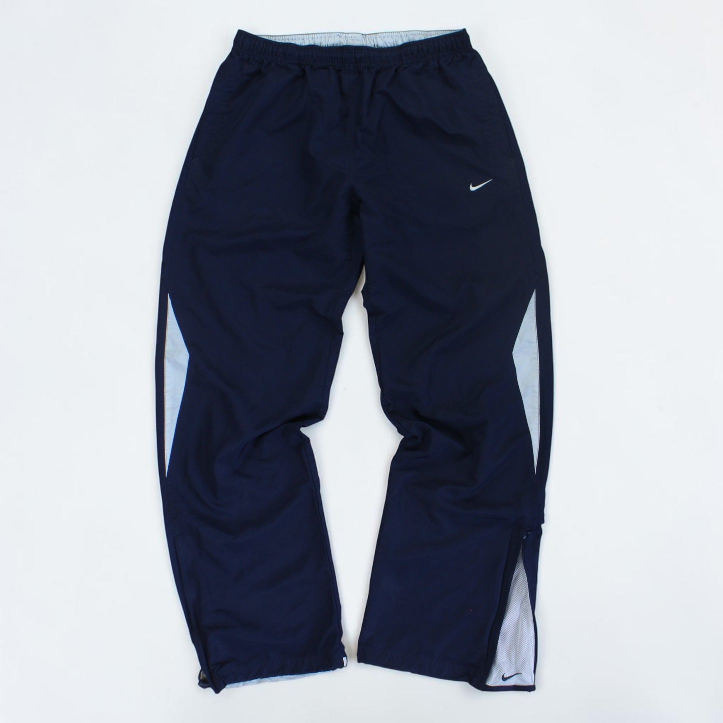 SUPER RARE 2000s Nike Trackpants Navy - (S)