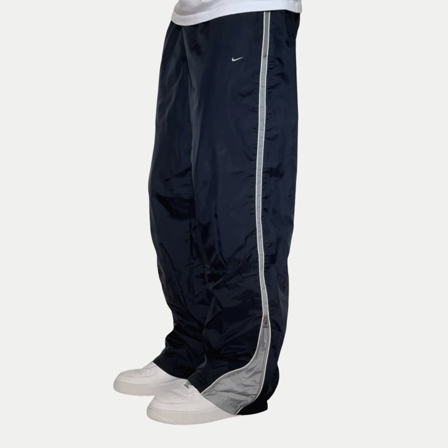 RARE 2000s Nike Trackpants Navy - (XL)