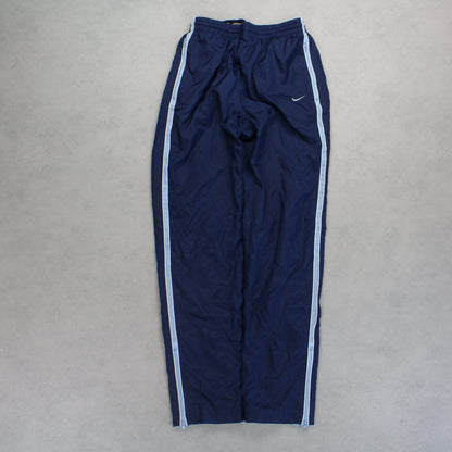 SUPER RARE Vintage Nike Trackpants Navy - (XS)