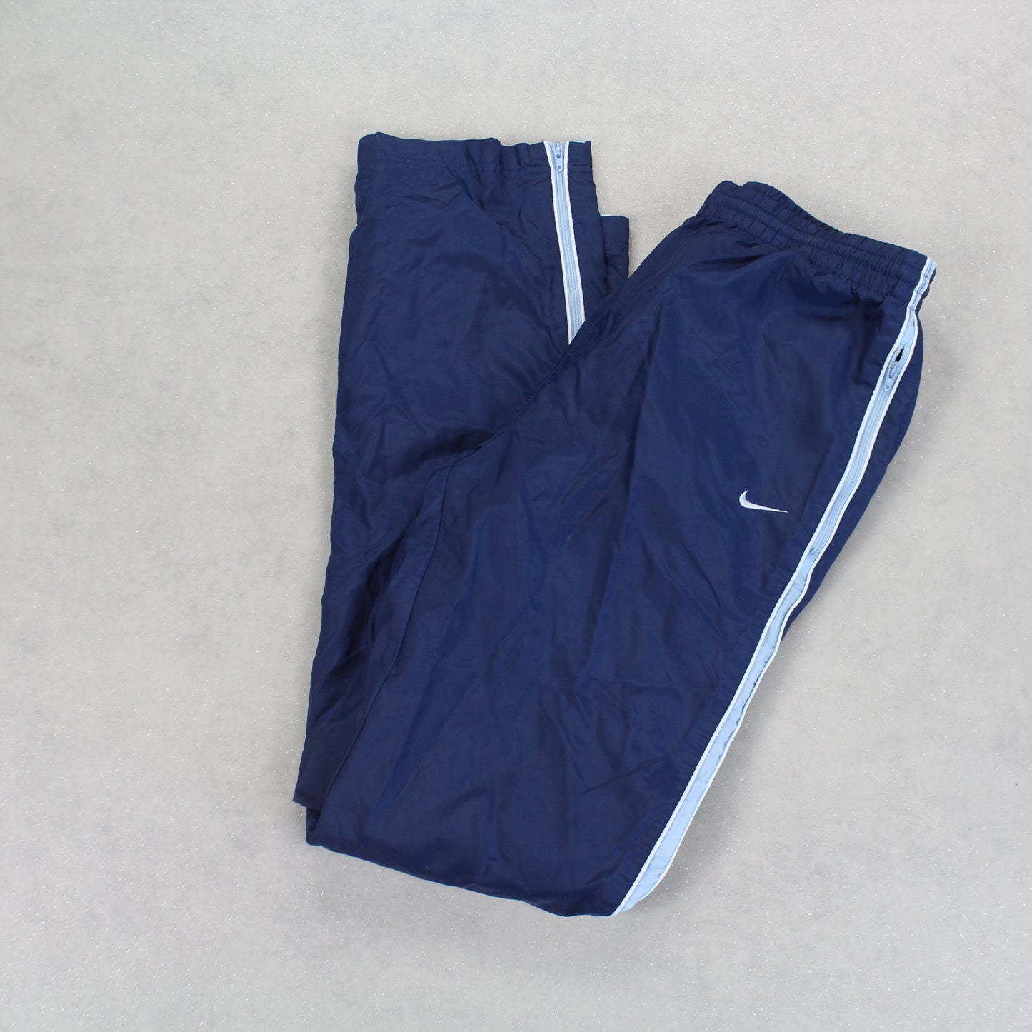 SUPER RARE Vintage Nike Trackpants Navy - (XS)