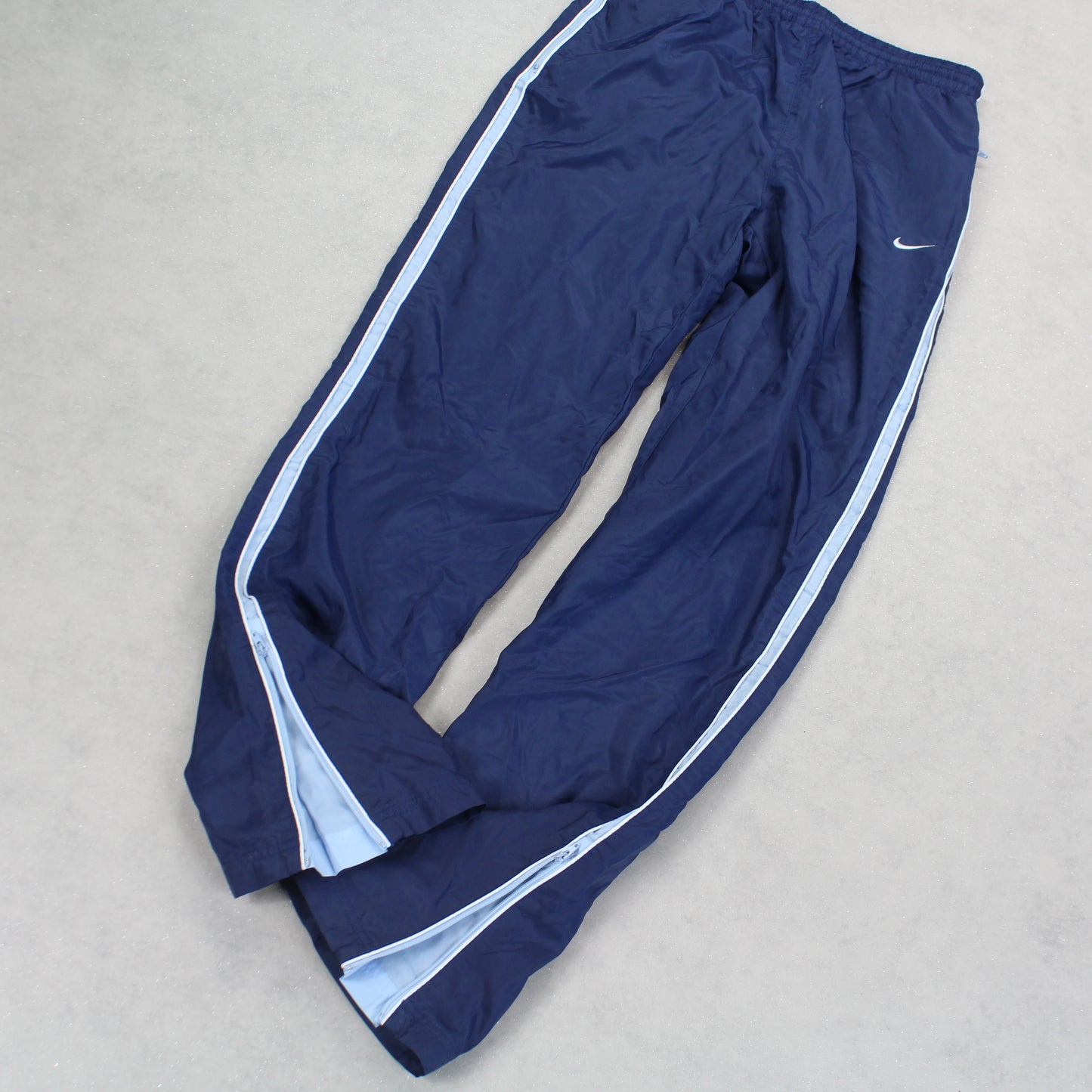 SUPER RARE Vintage Nike Trackpants Navy - (XS)