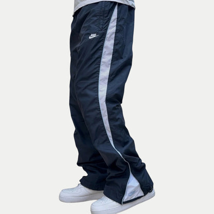 SUPER RARE 2000s Nike Trackpants Navy - (M)