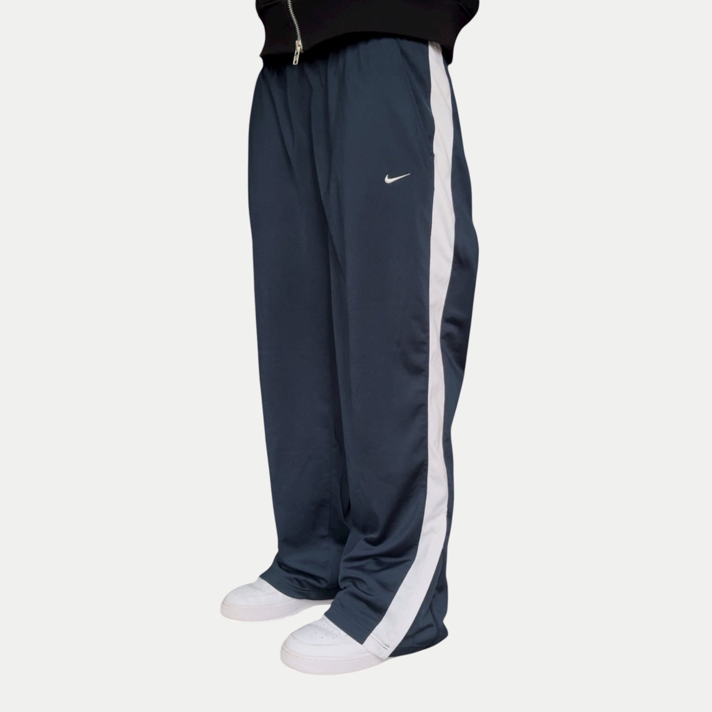RARE 2000s Nike Trackpants Navy - (L)