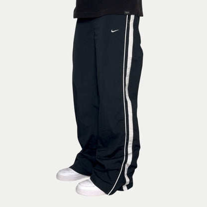 RARE 2000s Nike Trackpants Black - (L)