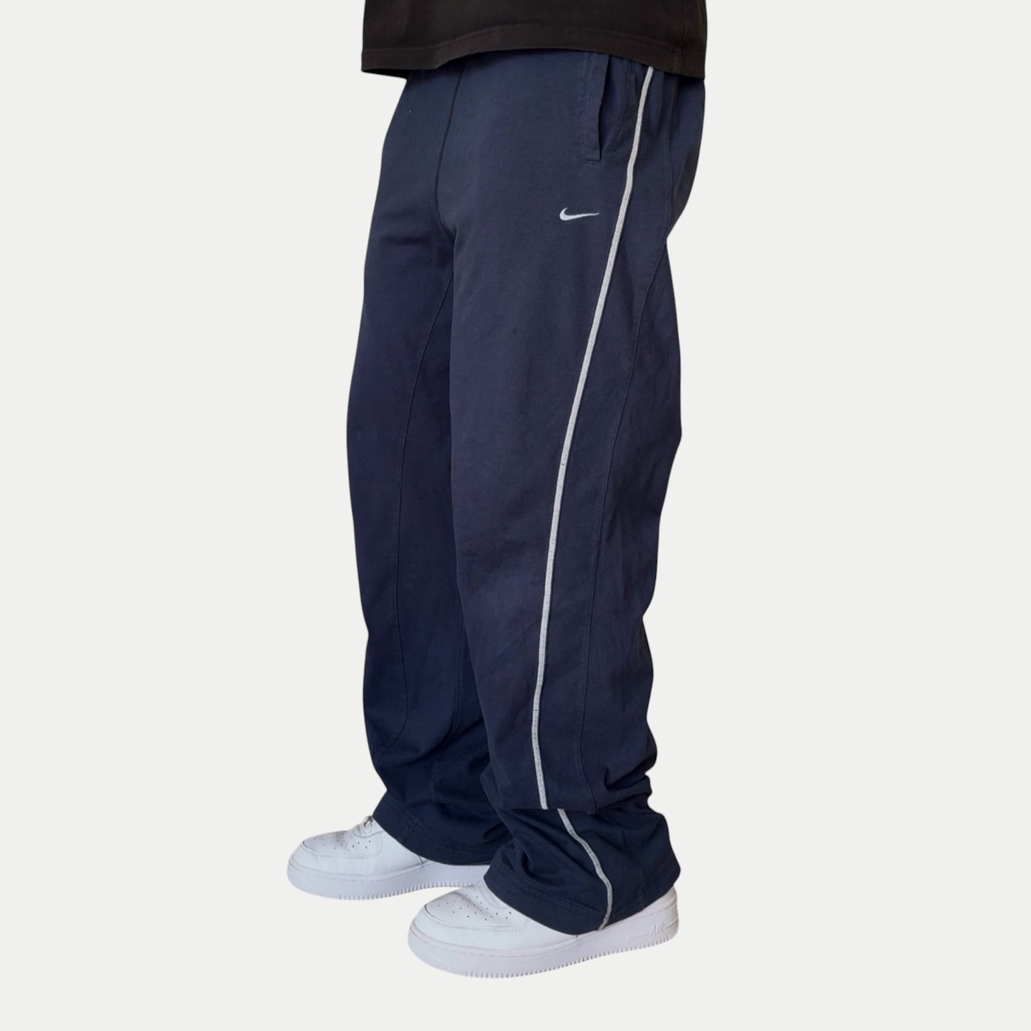 RARE 2000s Nike Joggers Navy - (M)