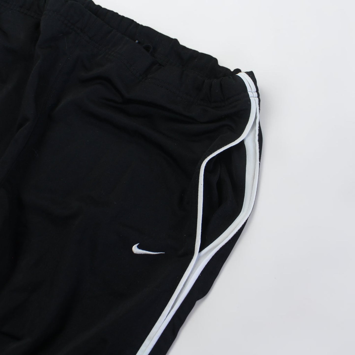 RARE 2000s Nike Trackpants Black - (XL)