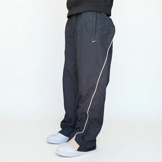 RARE 2000s Nike Trackpants Navy - (L)