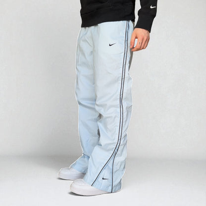 SUPER RARE 2000s Nike Trackpants Blue - (L)