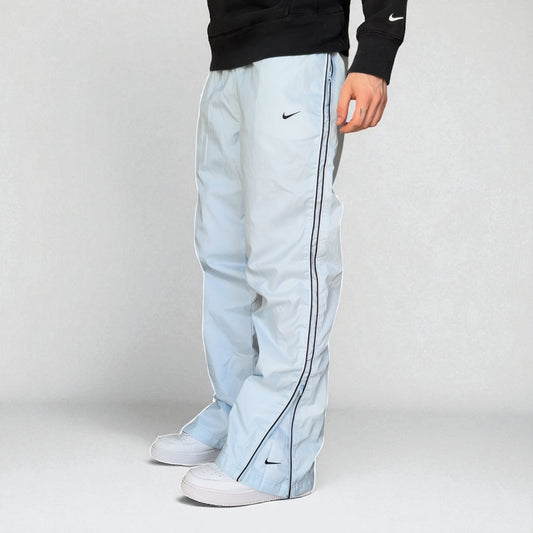 SUPER RARE 2000s Nike Trackpants Blue - (L)
