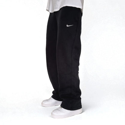 RARE 2000s Nike Joggers Black - (M)