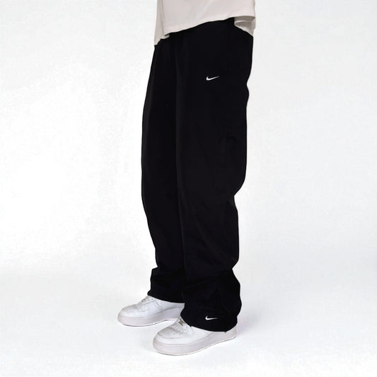 RARE 2000s Nike Trackpants Black - (M)