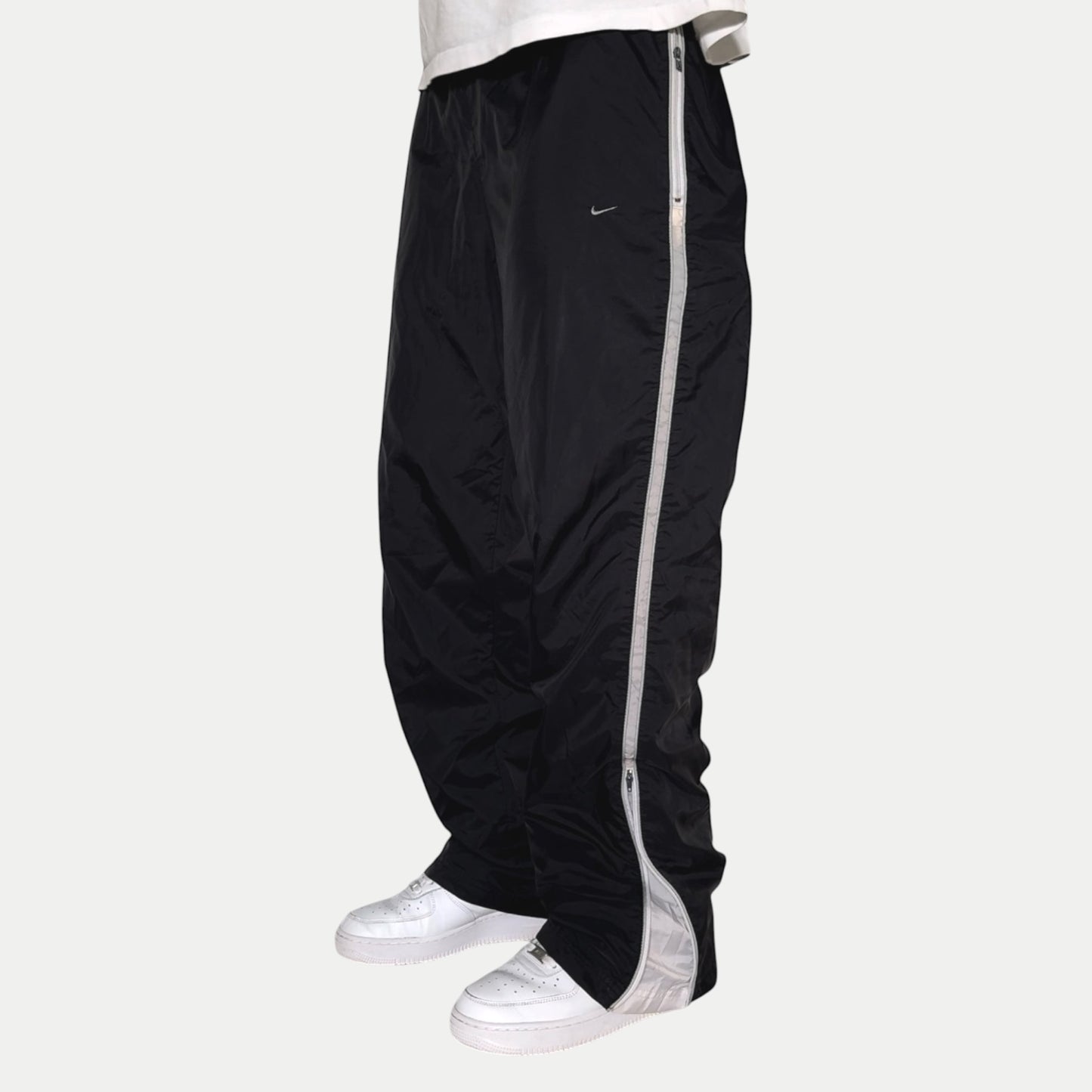 RARE 2000s Nike Trackpants Black - (M)