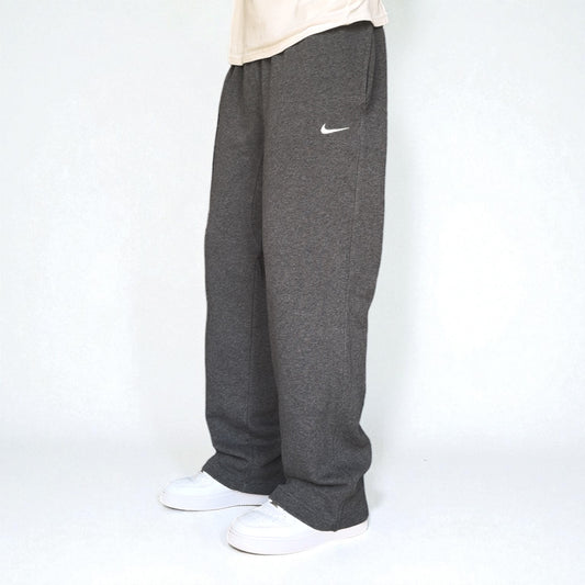 RARE 2000s Baggy Nike Joggers Grey - (XL)