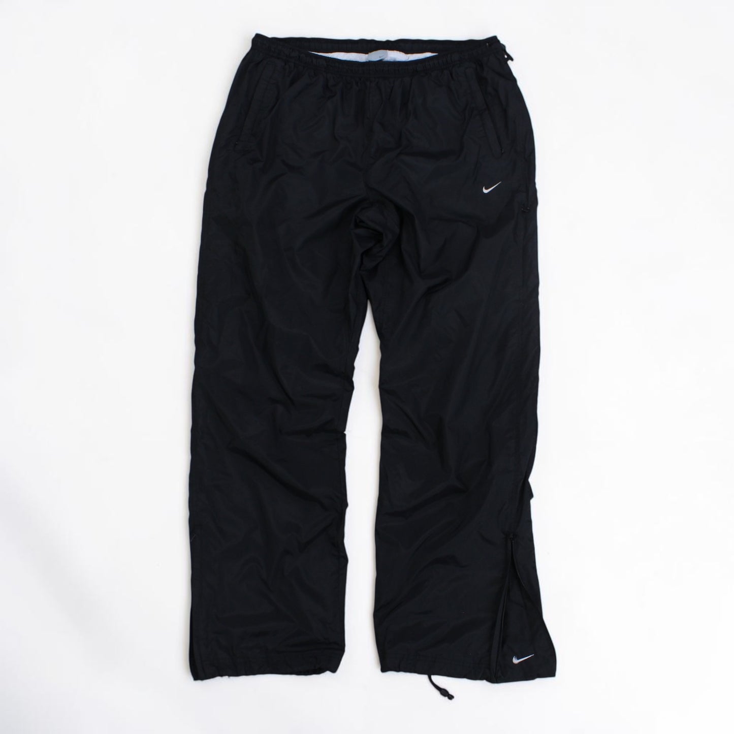 SUPER RARE 2000s Nike Trackpants Black - (L)