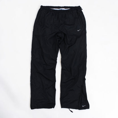 SUPER RARE 2000s Nike Trackpants Black - (L)