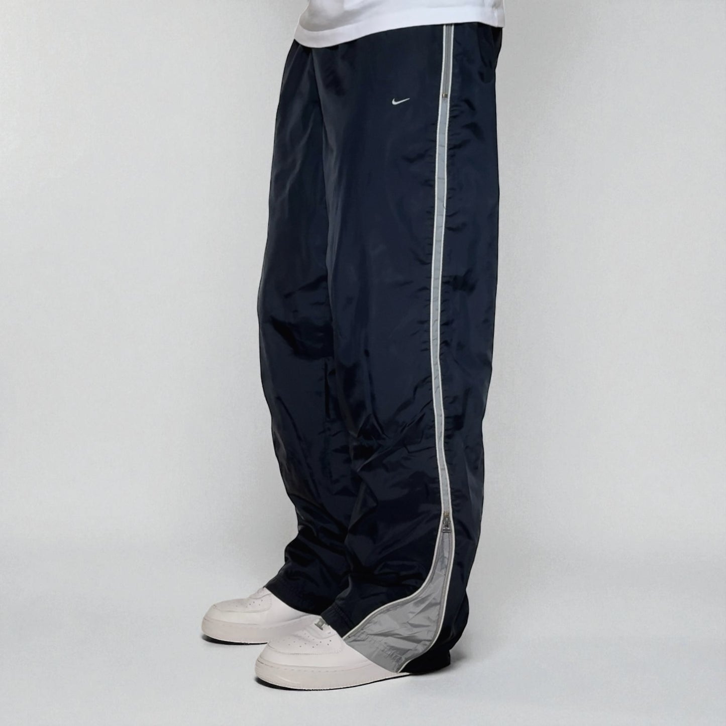 RARE 2000s Nike Trackpants Navy - (M)