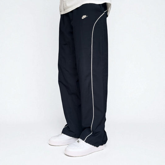 RARE 2000s Baggy Nike Trackpants Navy - (L)