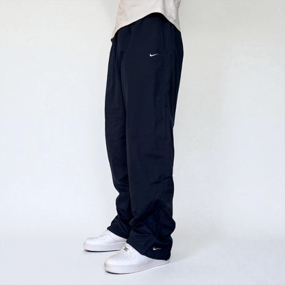RARE 2000s Nike Trackpants Navy - (S)