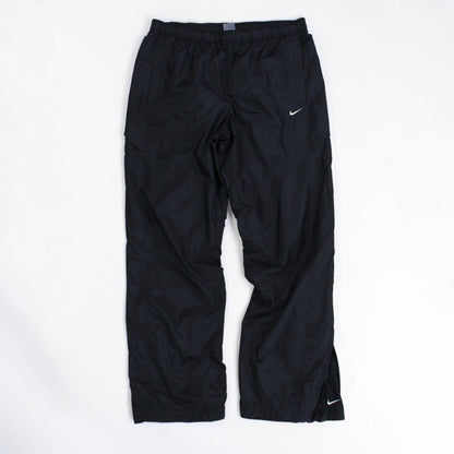 SUPER RARE 2000s Nike Trackpants Black - (L)
