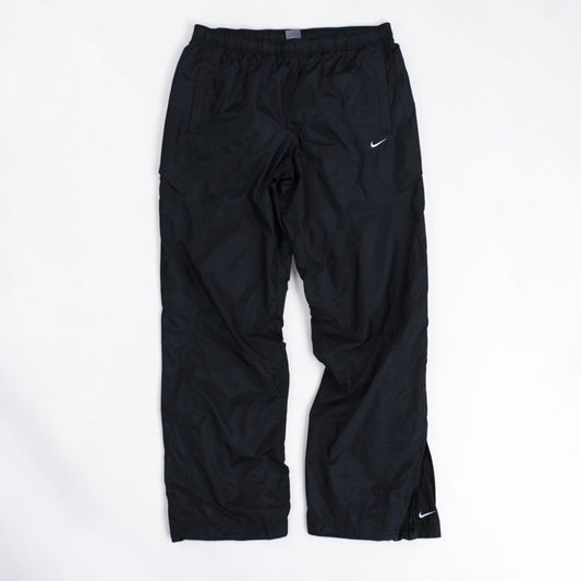 SUPER RARE 00s Nike Trackpants Black - (L)