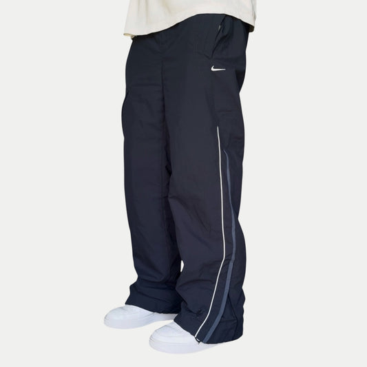 RARE 2000s Nike Trackpants Navy - (XL)