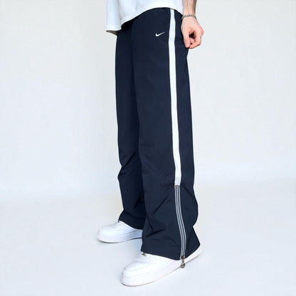 RARE 2000s Nike Trackpants Navy - (M)