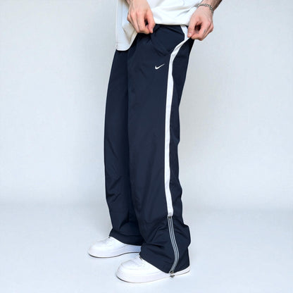 RARE 2000s Nike Trackpants Navy - (M)