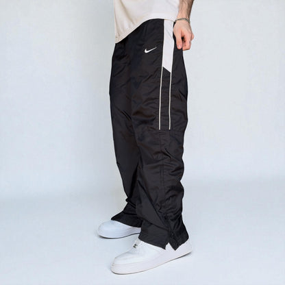 RARE 2000s Nike Trackpants Black - (S)