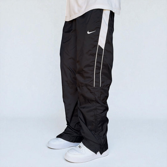 RARE 2000s Nike Trackpants Black - (S)