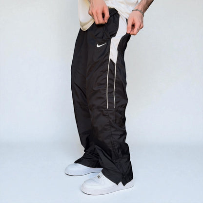 RARE 2000s Nike Trackpants Black - (S)
