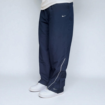 RARE 2000s Nike Trackpants Navy - (S)