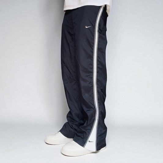 SUPER RARE 2000s Nike Trackpants Navy - (S)