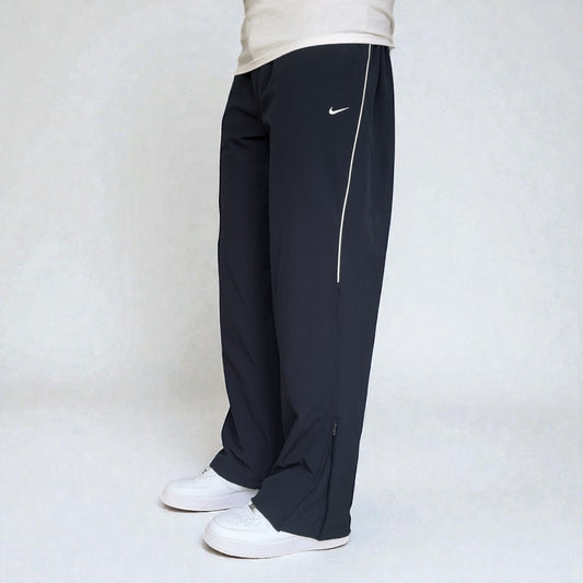 RARE 2000s Baggy Nike Trackpants Navy - (L)