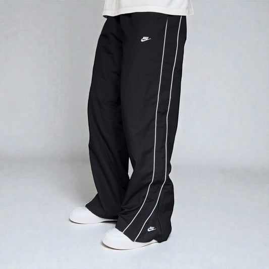 RARE 2000s Nike Trackpants Black - (L)