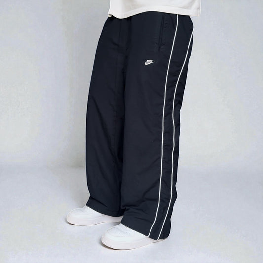 RARE 2000s Baggy Nike Trackpants Navy - (L)