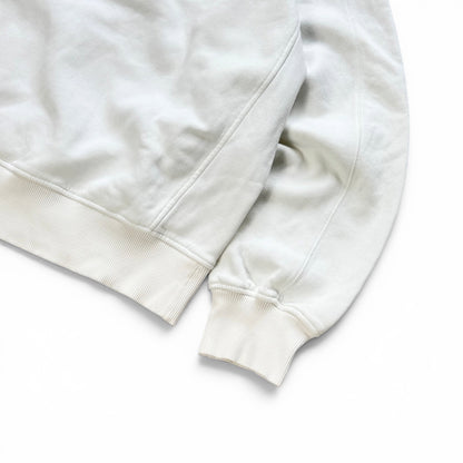 RARE 2000s Nike Swoosh Sweatshirt White - (L)