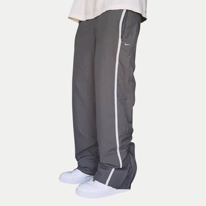 RARE 2000s Nike Trackpants Grey - (S)