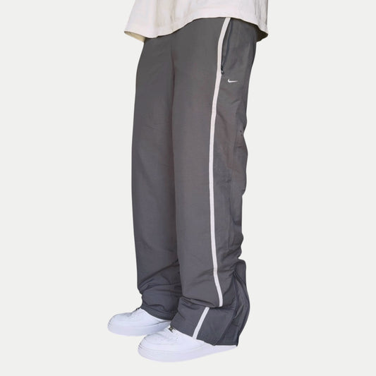 RARE 2000s Nike Trackpants Grey - (S)