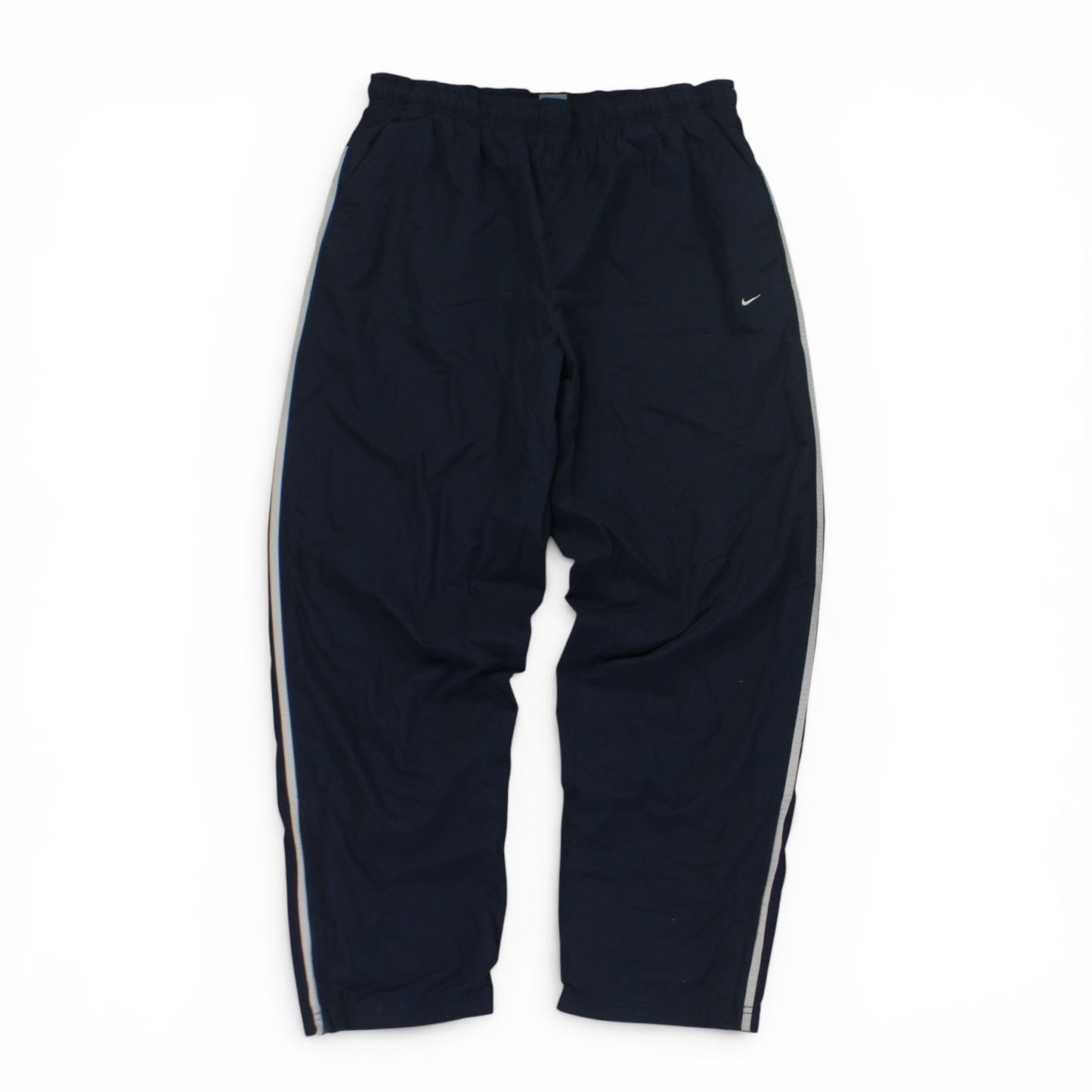 RARE 2000s Nike Trackpants Navy - (L)