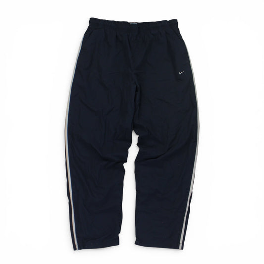 RARE 2000s Nike Trackpants Navy - (L)