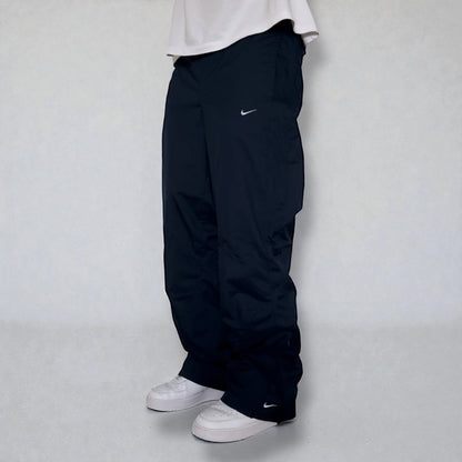 RARE 2000s Nike Trackpants Navy - (L)
