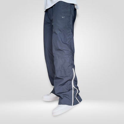 RARE 2000s Nike Trackpants Blue - (L)