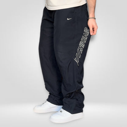 RARE 2000s Nike Air Trackpants Navy - (L)